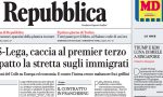 Le prime pagine dei giornali venerdì 11 maggio 2018