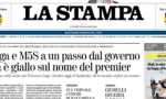 Le prime pagine dei giornali lunedì 14 maggio 2018