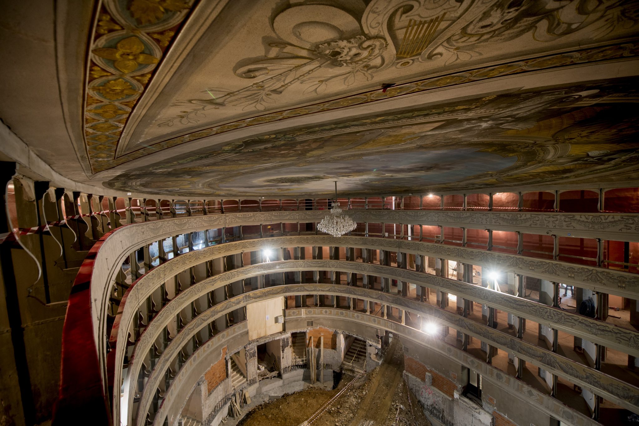 Cantiere Teatro Donizetti 5 (foto Gianfranco Rota)