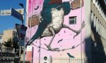 C'è una rondine in via Gavazzeni È la primavera della street art