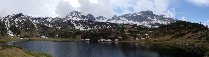 Panoramica al Lago Rotondo