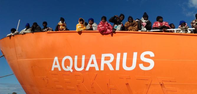 Cinque notizie che non lo erano Quasi tutte sulla nave Aquarius