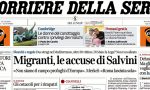 Le prime pagine dei giornali lunedì 4 giugno 2018