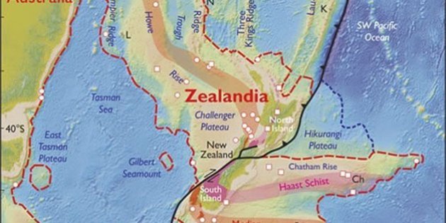 I continenti ora sono uno in più È stata scoperta la Zealandia