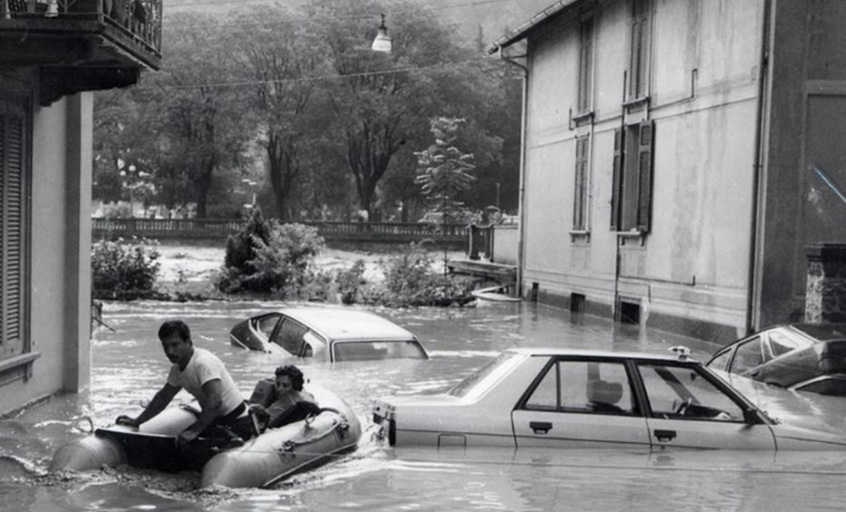 L’alluvione in Val Brembana Quei tragici giorni del 1987