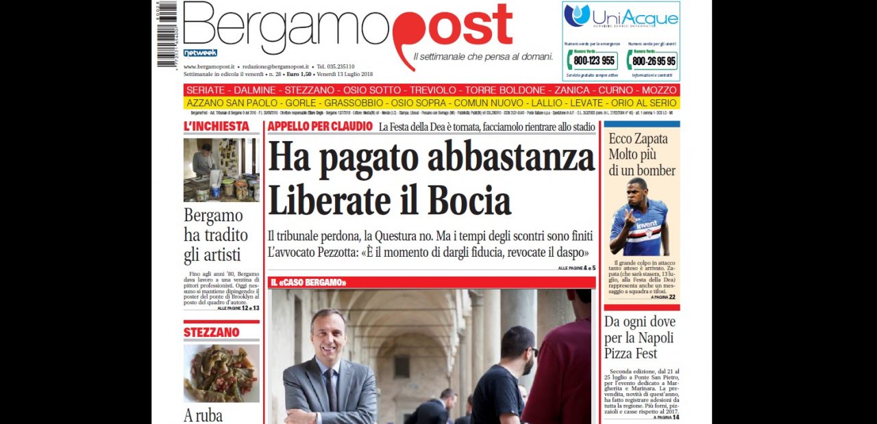 Cosa c’è nel nuovo BergamoPost che dal 13 luglio è in edicola