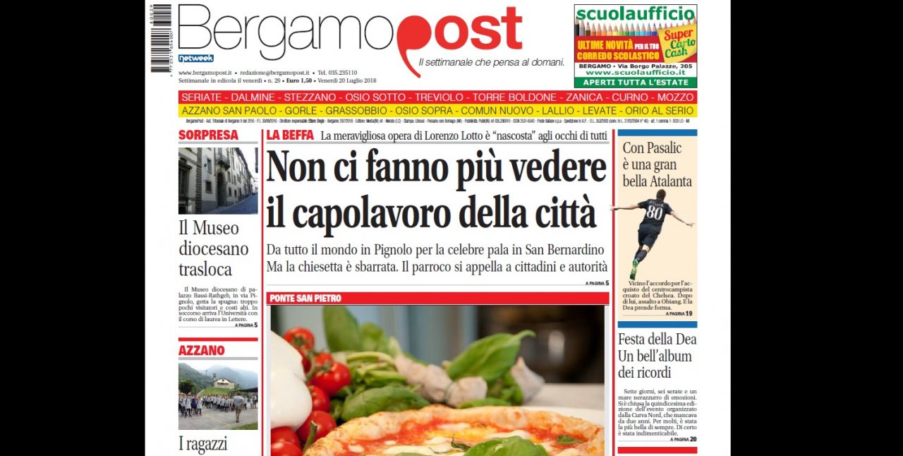 Cosa c’è nel nuovo BergamoPost che dal 20 luglio è in edicola