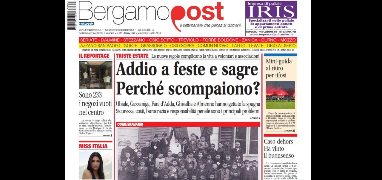 Cosa c’è nel nuovo BergamoPost che dal 6 luglio è in edicola