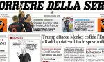 Le prime pagine dei giornali giovedì 12 luglio 2018