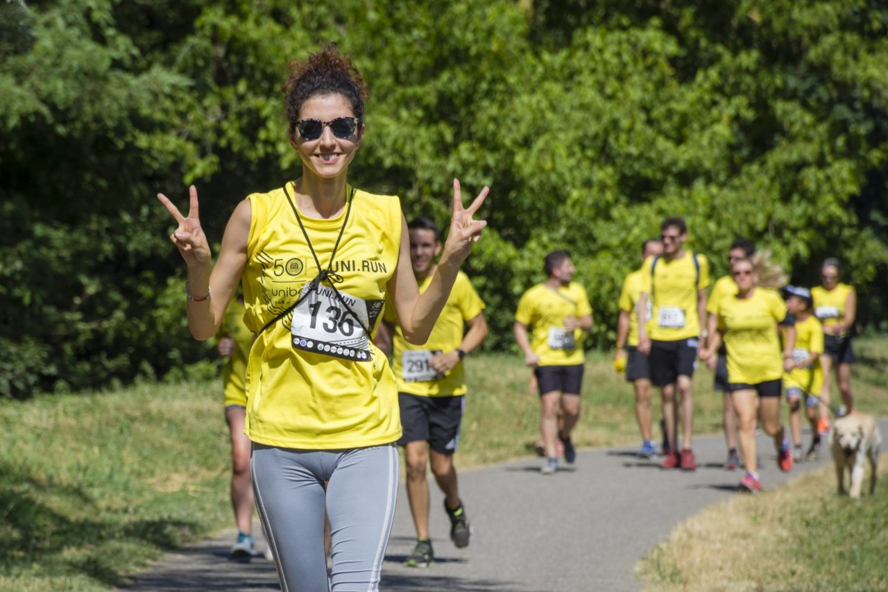 In 600 per la corsa dell’università Le foto di Uni.Run (con una stella)