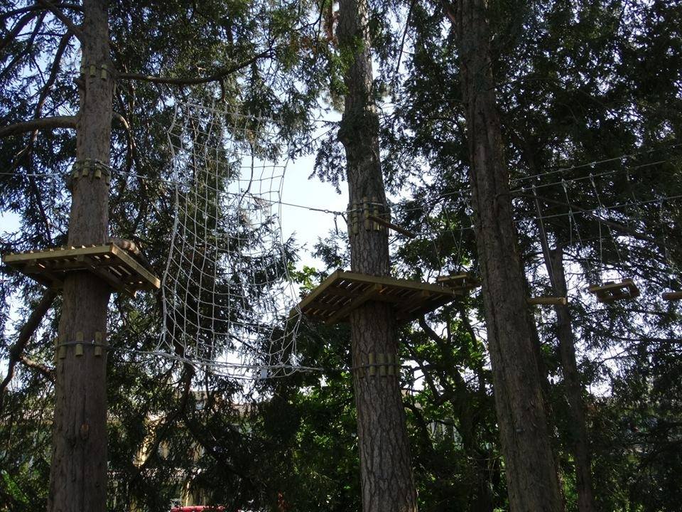 Un salto dalla torre di 20 metri! Al via il nuovo Parco Avventura