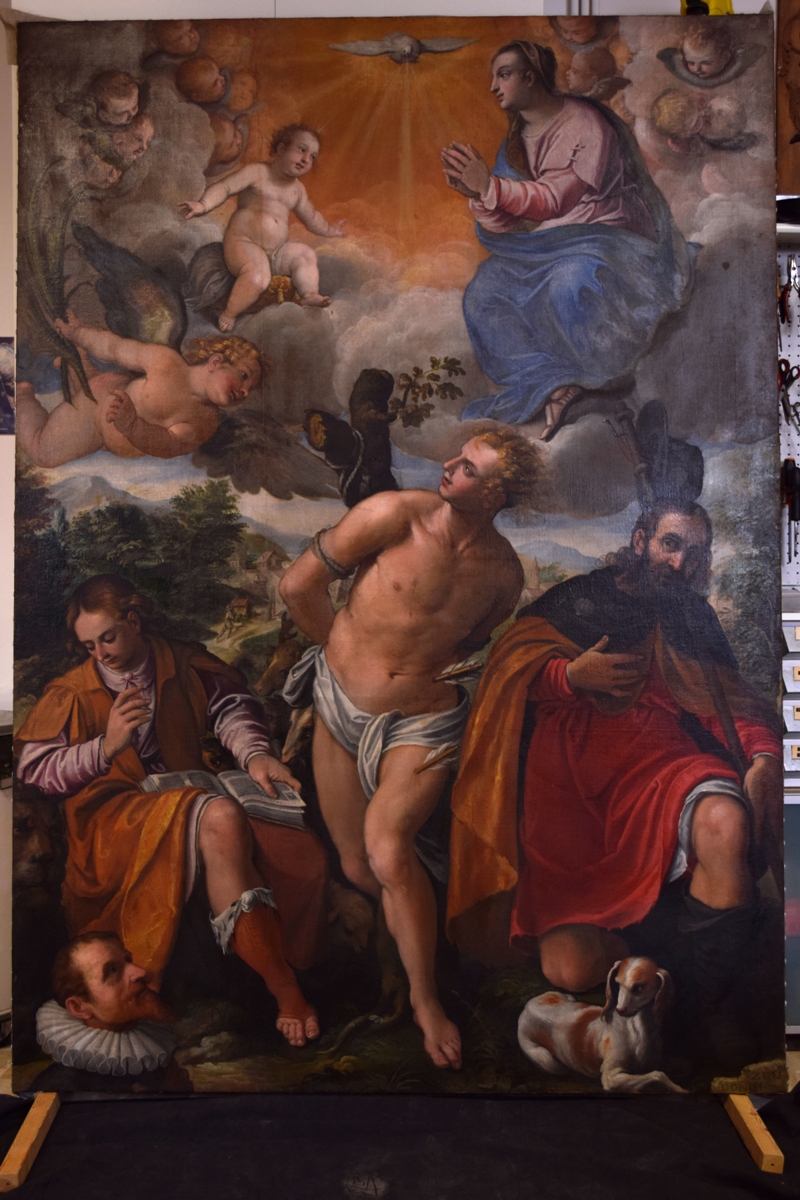 Un’opera inedita di Zeno Donise scoperta nella chiesa di Roncobello