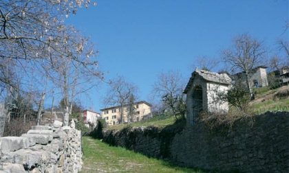 La grigia Pietra di Berbenno di cui è fatta la Valle Imagna