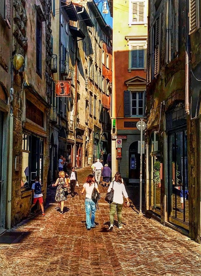 Città Alta pare un quadro – Nicola Rocchetti