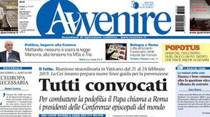 Le prime pagine dei giornali giovedì 13 settembre 2018