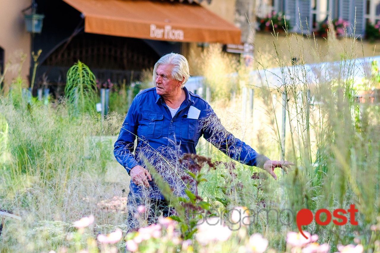 Chi è Piet Oudolf, che ci ha regalato una Piazza Vecchia verde così bella