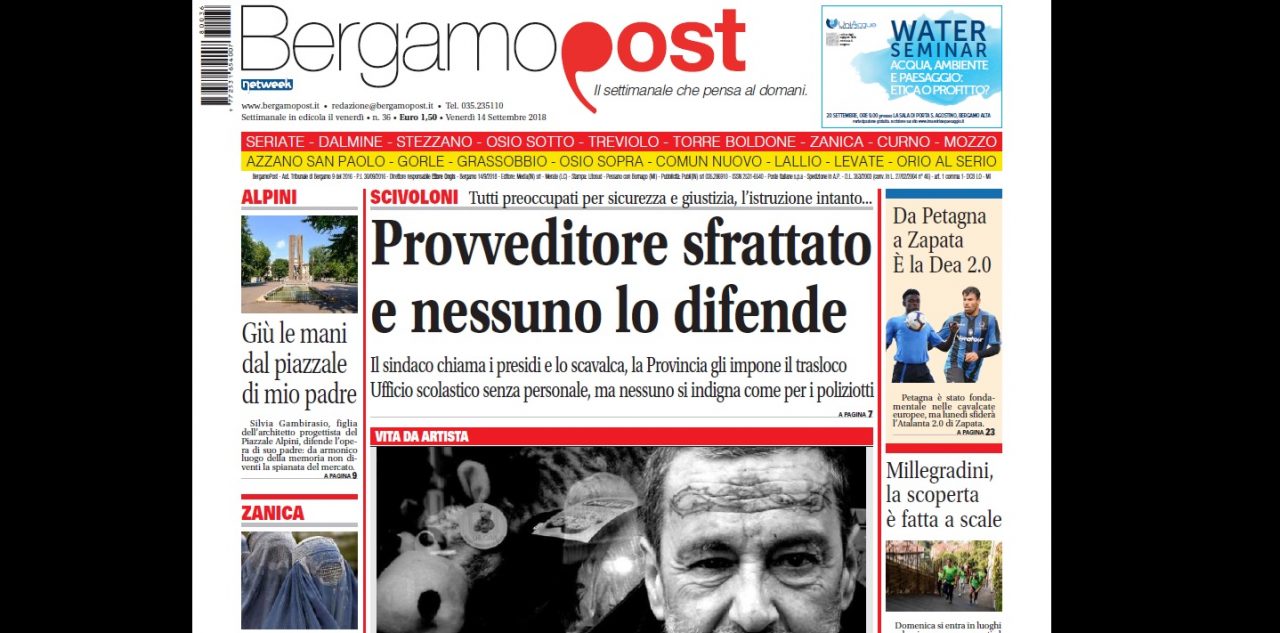 Cosa c’è nel nuovo BergamoPost che dal 14 settembre è in edicola