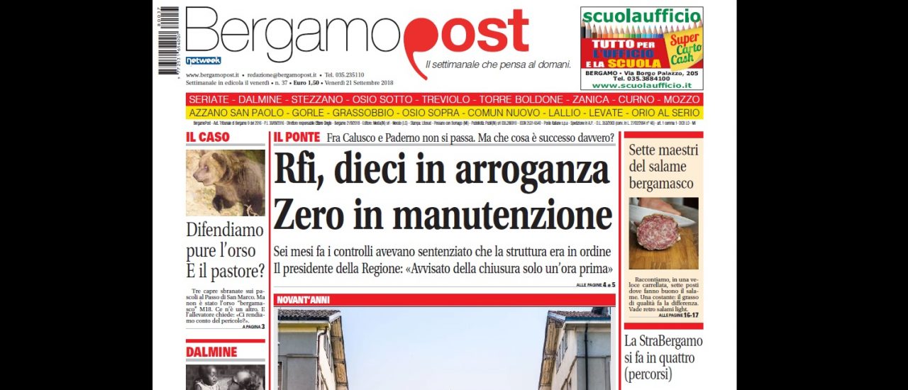 Cosa c’è nel nuovo BergamoPost che dal 21 settembre è in edicola
