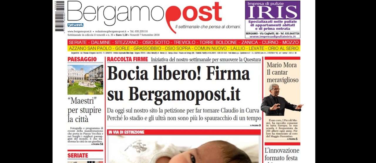 Cosa c’è nel nuovo BergamoPost che dal 7 settembre è in edicola