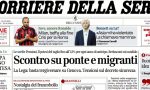 Le prime pagine dei giornali lunedì 24 settembre 2018