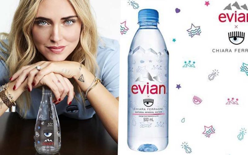 Otto euro per una bottiglia d’acqua Alla Ferragni è andata di traverso