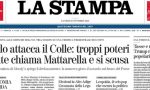 Le prime pagine dei giornali lunedì 22 ottobre 2018