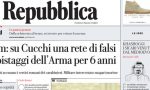 Le prime pagine dei giornali giovedì 25 ottobre 2018