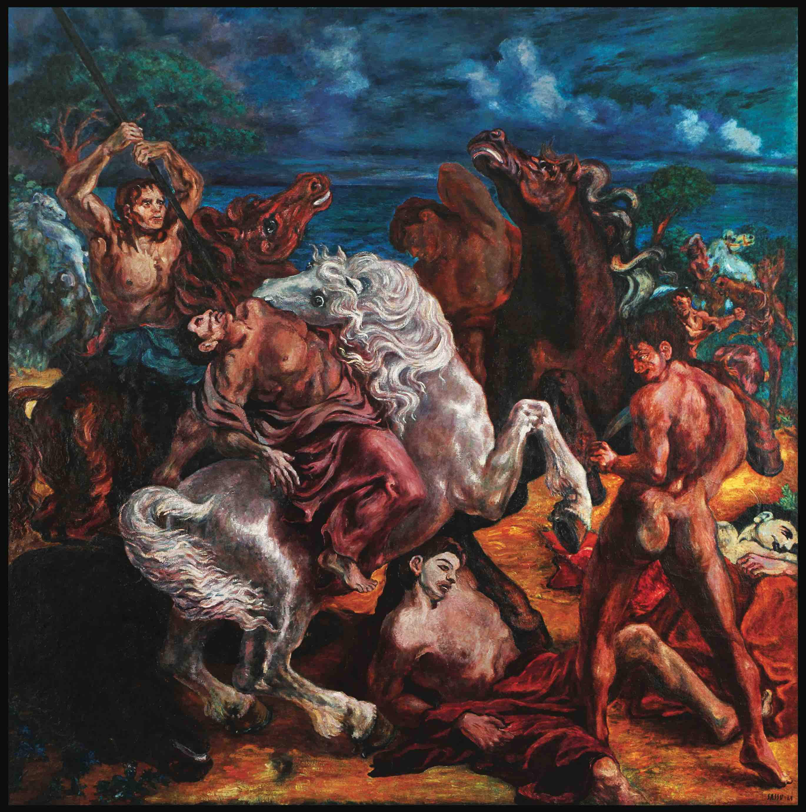 IMMAGINE 1 Battaglia di tre cavalieri, 1941