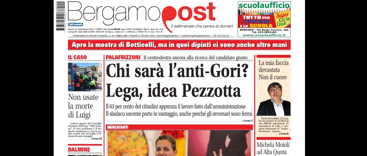 Cosa c’è nel nuovo BergamoPost che dal 12 ottobre è in edicola