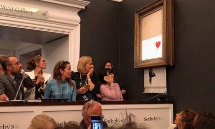Banksy ha distrutto una sua opera che era stata venduta per 1,2 milioni