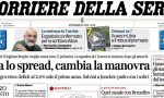 Le prime pagine dei giornali mercoledì 3 ottobre 2018