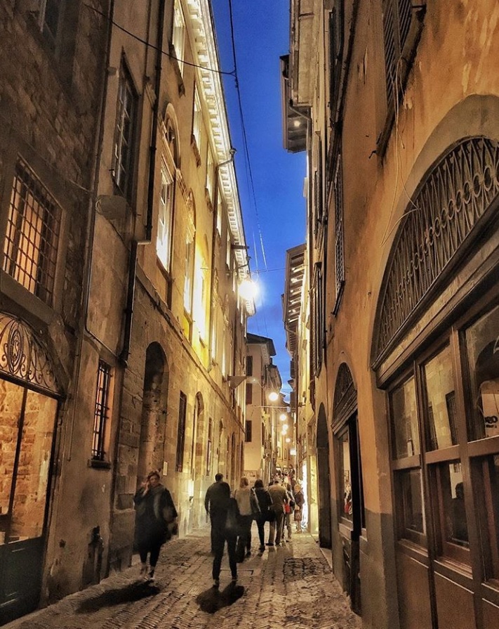 Luci e passeggiate in Città Alta – Cinzia