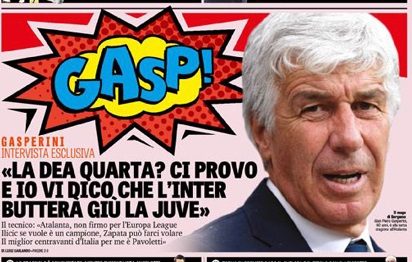 Quella profezia di Gasperini che ci sta facendo impazzire
