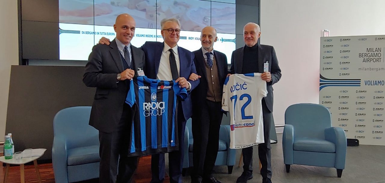 Atalanta-Orio al Serio airport per «volare con i nostri sogni»