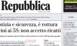 Le prime pagine dei giornali mercoledì 7 novembre 2018