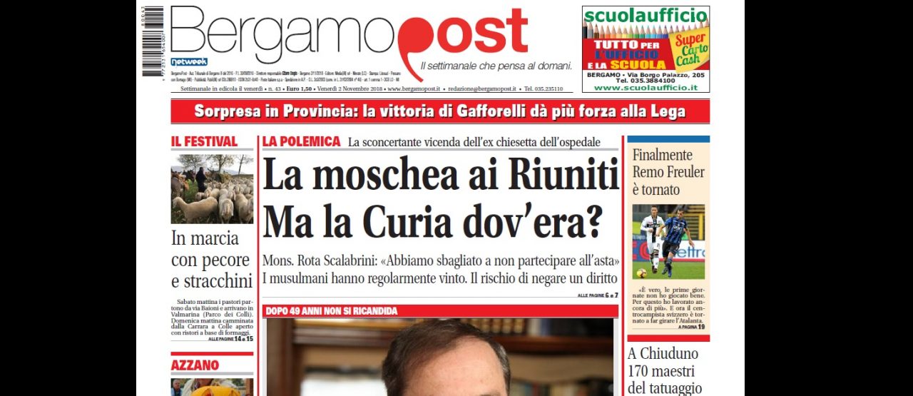Cosa c’è nel nuovo BergamoPost che dal 2 novembre è in edicola