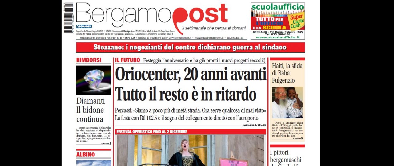 Cosa c’è nel nuovo BergamoPost che dal 23 novembre è in edicola