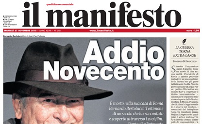 Le prime pagine dei giornali martedì 27 novembre 2018