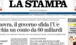 Le prime pagine dei giornali mercoledì 14 novembre 2018