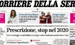 Le prime pagine dei giornali venerdì 9 novembre 2018