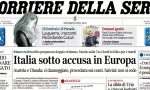 Le prime pagine dei giornali giovedì 15 novembre 2018