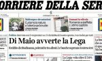 Le prime pagine dei giornali sabato 3 novembre 2018