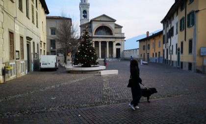 La piazza era tutta una musica Oggi, invece, è il deserto d’Albino