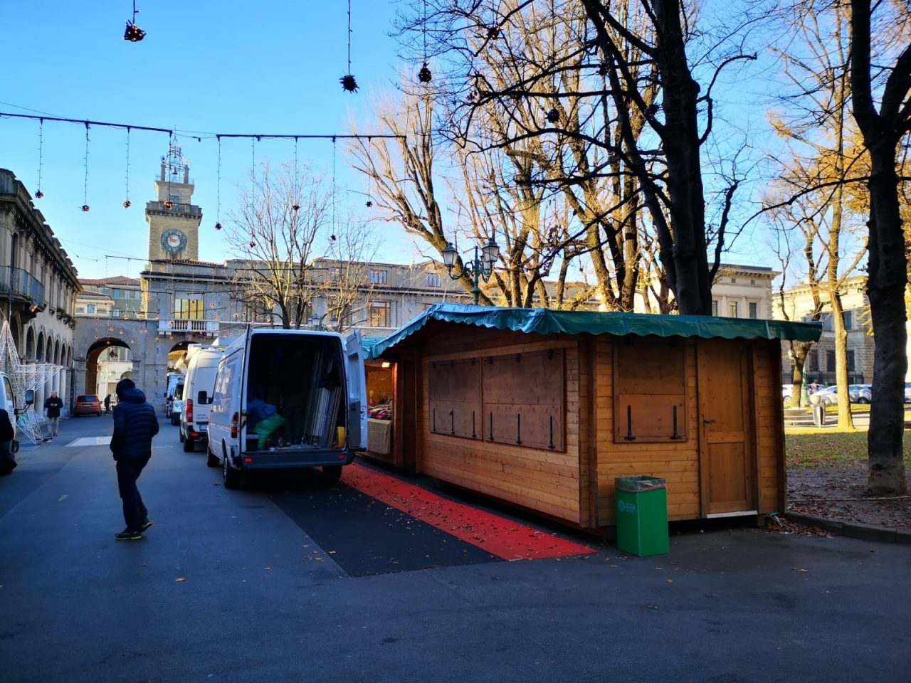 Il Natale dal gusto agrodolce dei mercatini in centro a Bergamo
