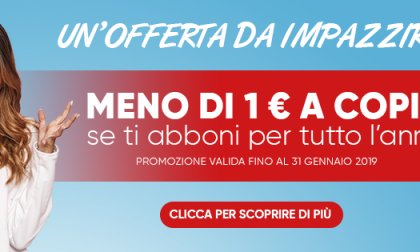 Avere un anno di BergamoPost a meno di un euro a copia (affare!)
