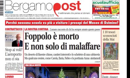 Cosa c'è nel nuovo BergamoPost che dal 14 dicembre è in edicola