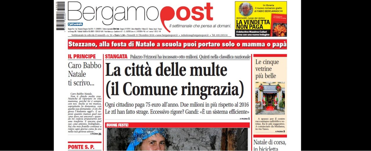 Cosa c’è nel nuovo BergamoPost che dal 21 dicembre è in edicola