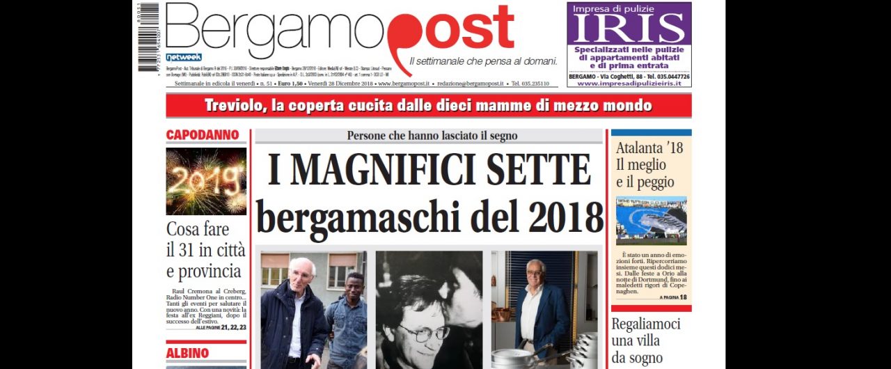 Cosa c’è nel nuovo BergamoPost che dal 28 dicembre è in edicola