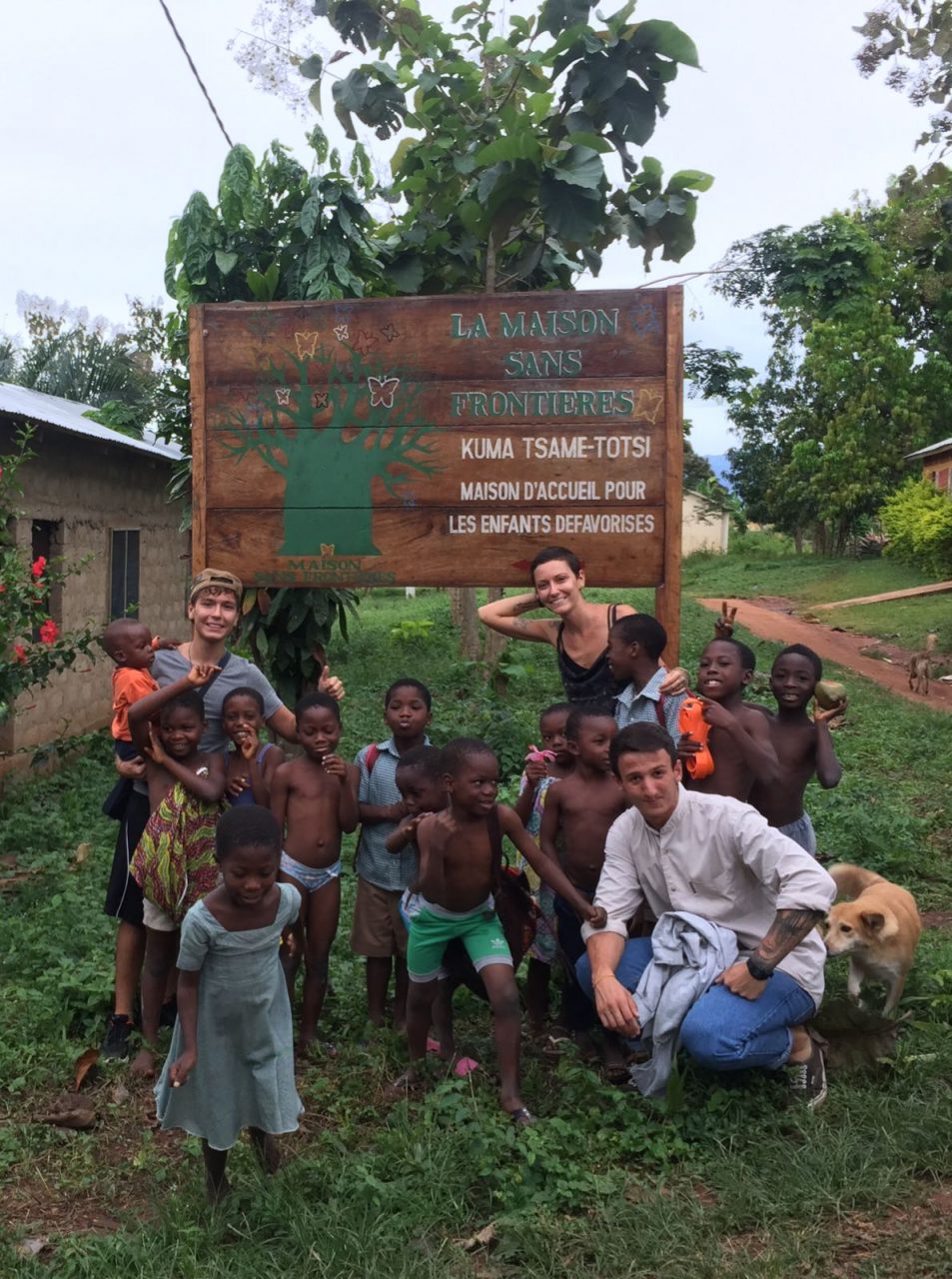 Pure in Togo tifano Atalanta (e ringraziano tutti i tifosi)