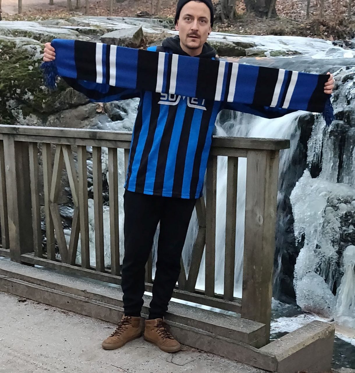 Il tifo nerazzurro di Mauro che scalda anche la Finlandia